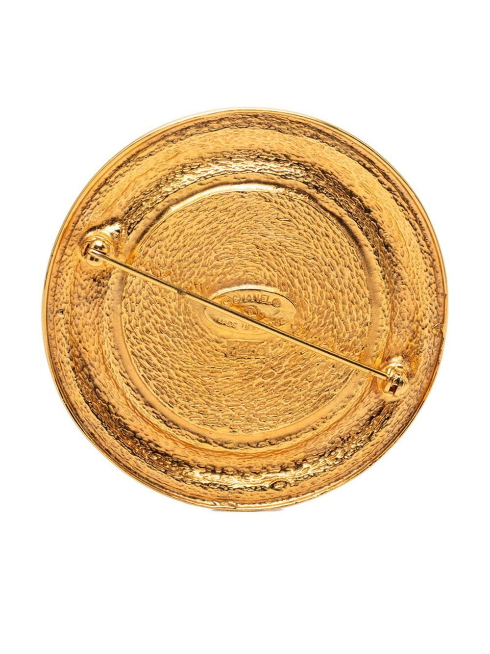 Chanel 31 Rue Cambon Paris Brooch Gold #275699C77B - Picture 2 of 3